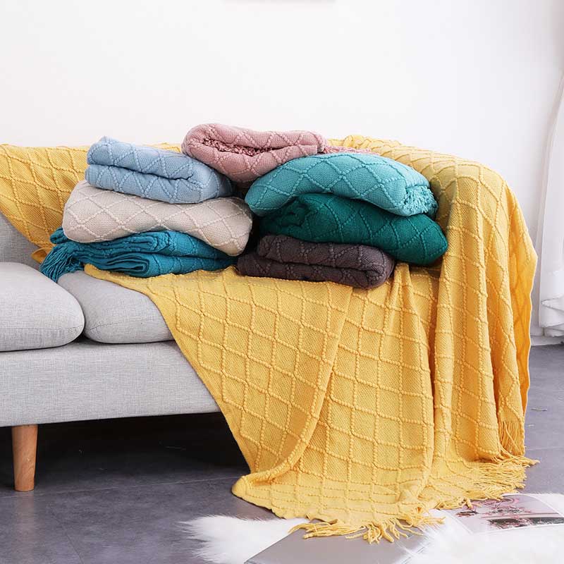Acrylic Throw Blankets For Couch