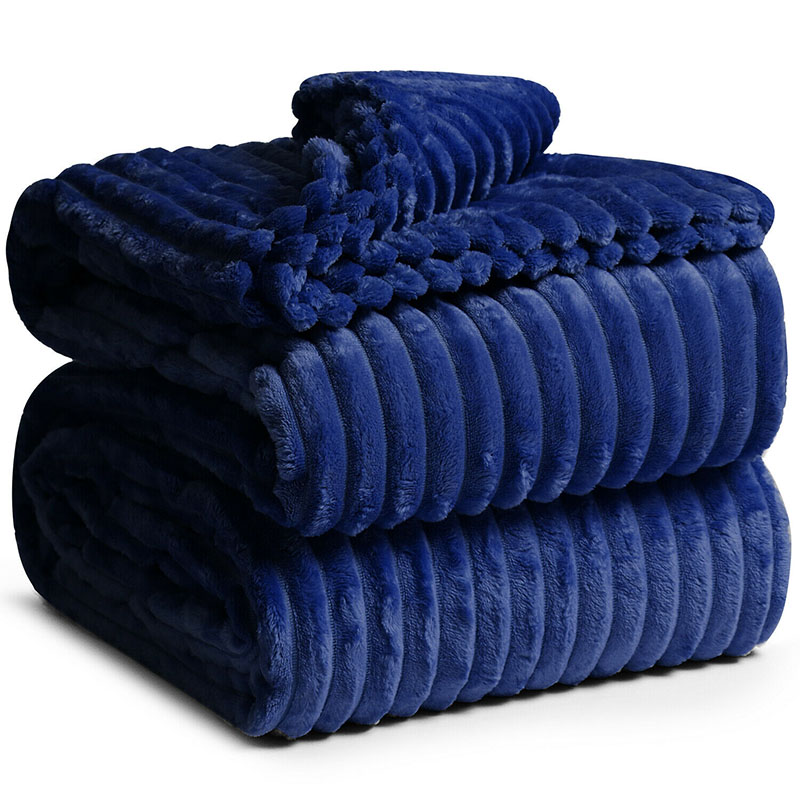 Ribbed Throw Blanket